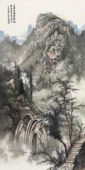 周扬波作品白云抱幽