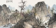 周扬波作品春山诗话图