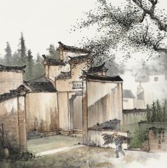 周扬波作品接柴图
