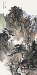 周扬波作品莫干山泉韵